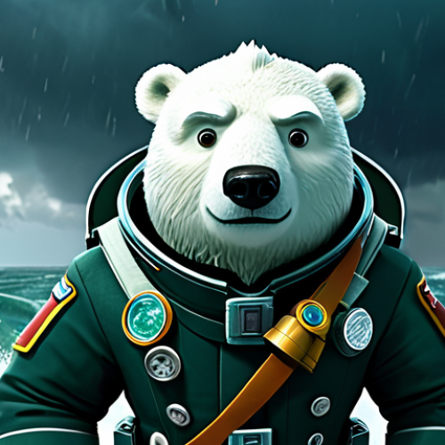 **

"Captain Barnacles, the Octonauts' brave polar bear leader, fully clothed in his uniform, piloting the Gup-A through a raging storm. He has a determined expression. Dramatic waves crash around the Gup-A. Background: A deep, stormy ocean environment. safe for work, appropriate content, fully clothed, professional, perfect anatomy, correct proportions, well-formed hands, natural pose, high quality."

**