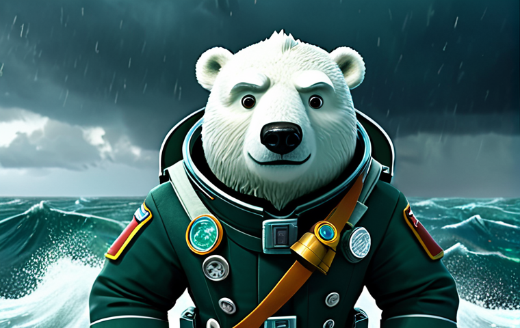 **

"Captain Barnacles, the Octonauts' brave polar bear leader, fully clothed in his uniform, piloting the Gup-A through a raging storm. He has a determined expression. Dramatic waves crash around the Gup-A. Background: A deep, stormy ocean environment. safe for work, appropriate content, fully clothed, professional, perfect anatomy, correct proportions, well-formed hands, natural pose, high quality."

**