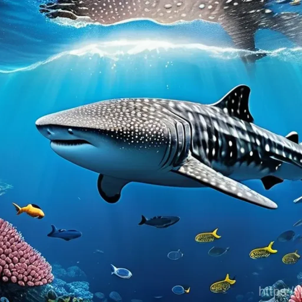 옥토넛 탐험 스토리와 관련된 서적 - Captain Barnacles' Whale Shark Discovery**
A stunning, detailed illustration in the delicate, waterc...