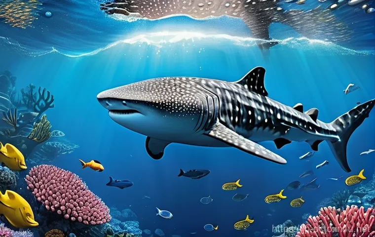 옥토넛 탐험 스토리와 관련된 서적 - Captain Barnacles' Whale Shark Discovery**
A stunning, detailed illustration in the delicate, waterc...