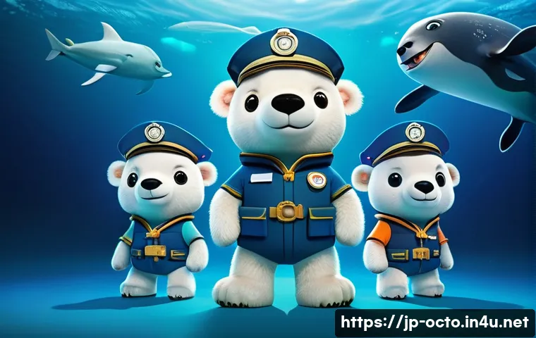 옥토넛 바나클스 대장 목소리 성우 - A cheerful and confident Captain Barnacles from the Octonauts, a heroic polar bear in his signature ...